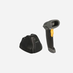 DeLOCK Scanner Code-barres 2D 2.4 GHz RF sans fil, CMOS 640x480, lecture 1D/2D jusqu'à 25cm, station de chargement USB, noir, -20°C à 60°C - Miniature 2