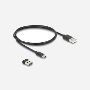 DeLOCK Scanner Code-barres Annulaire 1D/2D CMOS 1280x800 Bluetooth 4.1/2.4GHz & USB, Lecture 100/s, Batterie 380mAh, Chargement sans fil, Noir - Miniature 2
