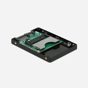 Lecteur de carte DeLOCK 91750 Interne CFast SATA Gris - 70x100x8mm - Hot-Swap - Interface SATA - Compatible CFast - Dimensions 70mm x 100mm x 8mm - Miniature 2