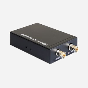 DeLOCK 93238 Adaptateur HDMI-A Femelle vers 2 x BNC Femelle Noir, 70x100x25mm - Miniature 1