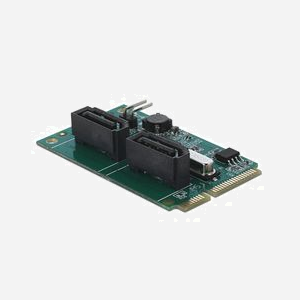 Carte Contrôleur DeLOCK 95264 PCIe vers 2 ports SATA III 6 Gbit/s, RAID 0/1/SPAN, Support S.M.A.R.T., TRIM, NCQ, Compatible Windows/Linux - Miniature 1