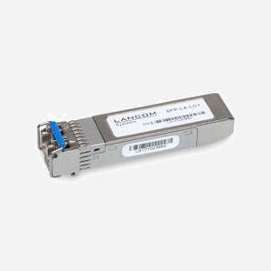 LANCOM SFP-LX-LC1 (Bulk 10) - Émetteur-récepteur SFP Fibre Optique 1000 Mbit/s, Interface SFP, Connecteur LC, Distance 10km, 1310nm, Gigabit Ethernet
