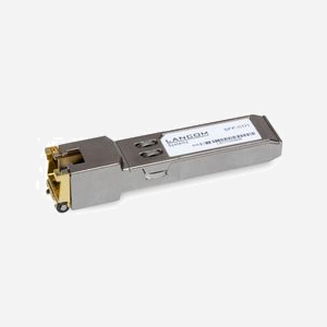 LANCOM SFP-CO1 - Module SFP Cuivre 1000BASE-T - Gigabit Ethernet - Interface SFP - Acier inoxydable - Set de 10 unités - Température 0-70°C