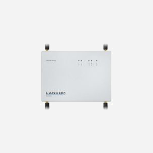 LANCOM IAP-822: Point d'accès WiFi 5 (802.11ac) 1000 Mbit/s, 2.4/5 GHz, PoE, 2x GbE LAN, Antennes externes SMA, Sécurité 802.1x/WPA2, Gris - Miniature 2