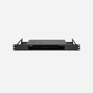 LANCOM Systems Équerre de Fixation Rack Mount 1U pour CPE blackline, Métal Noir, 483x266x44mm, Compatible LANCOM 180x Series (Allemagne)