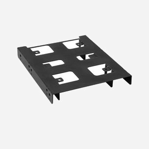 Sharkoon BayExtension 3.5" Noir - Baie d'extension 102x120x24mm, poids 88g, pour montage interne PC - Référence 4044951013586 - Miniature 2