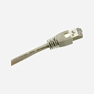 Câble Réseau Sharkoon Cat6 S/FTP (S-STP) 2m Gris, Connecteurs RJ-45 Mâle/Mâle, Technologie 10/100/1000Base-T(X), Référence 4044951015061 - Miniature 1