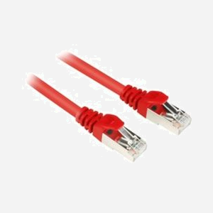 Câble Réseau Sharkoon Cat.6 SF/UTP (S-FTP) 1.5m Rouge, Connecteurs RJ-45 Plaqué Or, AWG26, Conformité RoHS - Miniature 1