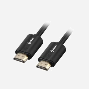 Sharkoon Câble HDMI 4K 10m, HDMI Type A, Version 2.0, Contacts Or, Compatibilité 3D et ARC, AWG 24, Noir - Miniature 1