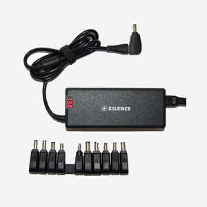 Xilence XM012 Adaptateur Secteur Universel pour Ordinateur Portable 120W Noir, Tension 100-240V, 11 Connecteurs, Protections Surtension/Surintensité/Surchauffe