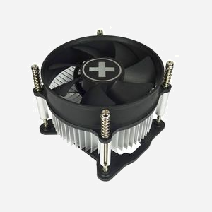 Xilence I200 Refroidisseur d'air CPU 92mm, XC030, TDP 65W, Socket LGA 1150, Ventilateur 2200 tr/min, 25 dB, Aluminium/Noir, Dimensions 95x95x69.5mm - Miniature 1