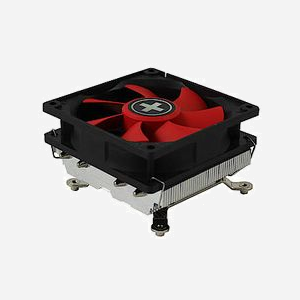 Xilence XC040 Refroidisseur CPU 92mm, 600-2200 tr/min, 14-21.8dB, 65.4 CFM, Socket AM2/AM4/FM1/FM2+, PWM, TDP 125W, Noir/Rouge - Miniature 1