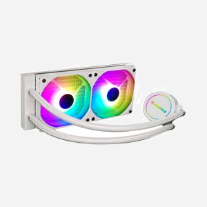 Xilence LQ240.W.ARGB Refroidisseur liquide AIO pour processeur (Sockets Intel/AMD) - Radiateur 274mm, 2x120mm ARGB, 500-1500 RPM, TDP 300W - Miniature 2