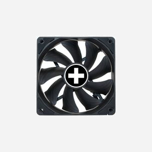 Xilence XPF120X.B.PWM Ventilateur 120mm Noir, FDB, 500-1500 RPM, 63.41 CFM, 24 dB, PWM, Boîtier PC / Processeur, MTBF 50000h, Connecteur 4-Pin - Miniature 1