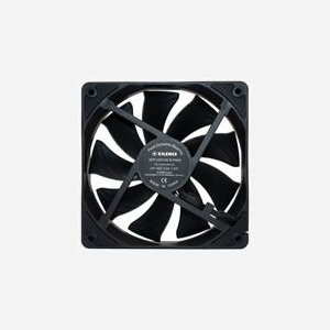 Xilence XPF120X.B.PWM Ventilateur 120mm Noir, FDB, 500-1500 RPM, 63.41 CFM, 24 dB, PWM, Boîtier PC / Processeur, MTBF 50000h, Connecteur 4-Pin - Miniature 4