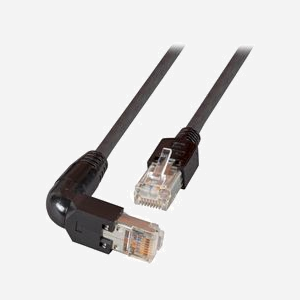 EFB Elektronik K0993.3 Câble Réseau 3m Cat5e S/UTP (STP) RJ-45 Mâle/Mâle Contacts Or 2.5Gbit/s Cuivre AWG26/7 Noir