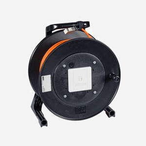 EFB Elektronik K9201.90 : Câble Réseau Cat6a S/FTP (S-STP) 90m Orange, AWG23, sans Halogène, Classe Ea