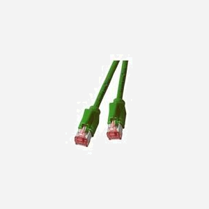 EFB Elektronik Câble Réseau Cat.6a SF/UTP 10m Vert - Connecteurs RJ-45 Mâle/Mâle, Bande Passante 500MHz, Classe Ea, HiroseTM21, RoHS, K8053.10 - Miniature 1