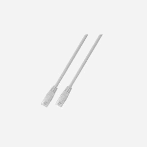 Câble Patch Réseau EFB Elektronik 3m Cat6 U/UTP (UTP) RJ-45 Mâle/Mâle, Contacts Or, PVC, 10/100/1000Base-T(X), Blanc, RoHS - K8100WS.3