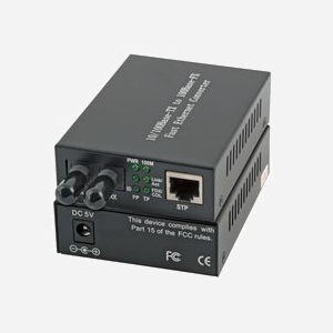 EFB Elektronik EL022V2 Convertisseur Media 100BASE-FX, 10/100 Mbit/s, Fibre Multimode 1310nm, Port RJ-45, Connecteurs ST, 2km