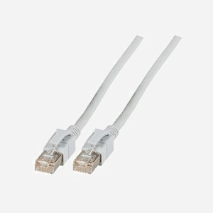 EFB Elektronik DCK1001GR.15 Câble Réseau Cat6a S/FTP (S-STP) 15m Gris, Connecteurs RJ-45 Plaqué Or, 10000 Mbit/s, 500 MHz, LSZH, Cuivre, AWG27 - Miniature 1