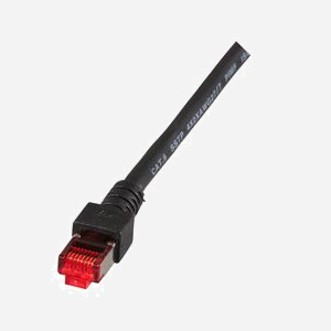 Câble Réseau EFB Elektronik Cat6 S/FTP (S-STP) Noir, 0.25m, Connecteurs RJ-45 Mâle, AWG 27/7, Diamètre 6.2mm, Gaine PVC, Sans Halogène, Réf. K5515.0,25 - Miniature 3