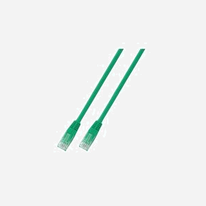 EFB Elektronik K8104GN.1 Câble Patch Réseau Cat6 1m Vert U/UTP RJ-45 Mâle Contacts Or PVC 10/100/1000Base-T(X) RoHS