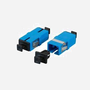 EFB Elektronik Adaptateur Fibre Optique SC/SC Monomode OS2 Bleu - Connecteurs Vitrocéramique, Dimensions 14.7x27.5x9.2mm - Réf. 53511.1 - Miniature 1