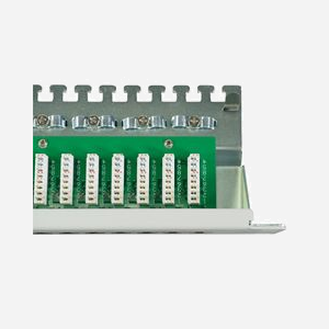 EFB Elektronik 37667.1M : Baie de Branchements 1U, 24 Ports RJ-45, Contacts Or, 5000 Mbit/s, Montage Rack 483x44.5x100mm, Gris - Miniature 2