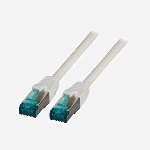 EFB Elektronik MK6001.30G : Câble réseau Cat6a S/FTP (S-STP) 30m, RJ-45 mâle/mâle, contacts or, 10000 Mbit/s, 500 MHz, AWG 27/7, LSZH, gris
