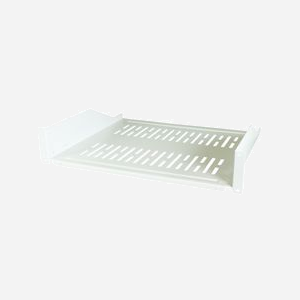 EFB Elektronik Étagère Rack 19" 2U Gris, Charge Max. 22kg, Profondeur 400mm, avec Kit de Montage, Réf. 691650GR.2B (482.6x400x89mm) - Miniature 2