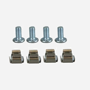 EFB Elektronik Étagère Rack 19" 2U Gris, Charge Max. 22kg, Profondeur 400mm, avec Kit de Montage, Réf. 691650GR.2B (482.6x400x89mm) - Miniature 3