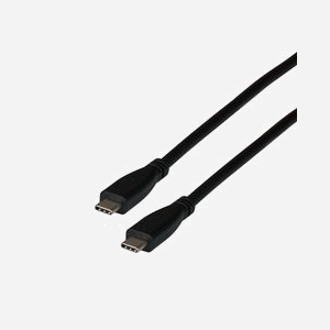 EFB Elektronik Câble USB4 Gen 3x2 USB-C Mâle/Mâle 0.8m 40 Gbit/s, USB Power Delivery 3.0 jusqu'à 100W, Noir, EBUSBC40-TB40G.0,8 - Miniature 1