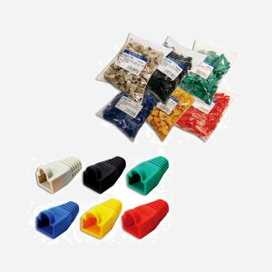 LogiLink MP0005 : Gaine de câble RJ-45 grise - Lot de 100 unités pour connecteurs réseau et câblage structuré - Référence MP0005 - Miniature 2