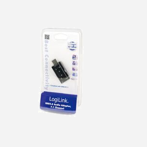 LogiLink UA0078 - Carte Son USB Externe 7.1 Canaux, Interface USB, Sortie Casque, Entrée Micro, LED, Compatible Windows XP/Vista/7, 124x194x34mm - Miniature 2