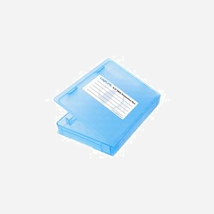 LogiLink UA0131 Housse de Disque de Stockage Bleu, Poids 35g, Code SH 84733080 - Miniature 1