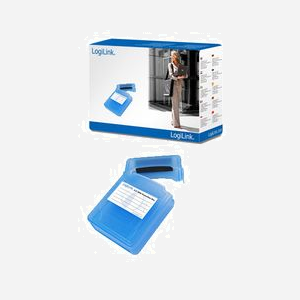 LogiLink UA0132 Housse de Disque Dur Bleu Poids 60g Code SH 84733080 - Miniature 2