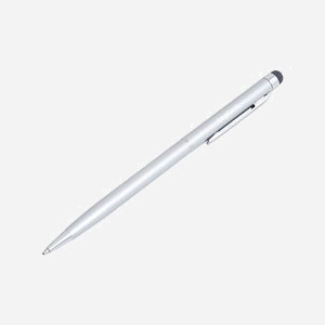LogiLink Stylet AA0041 Argent - Corps Aluminium 7.54 x 7.54 x 140 mm - Code SH 84733080 - Compatible écrans tactiles - Miniature 1