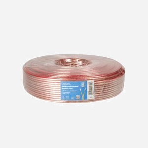 Câble audio LogiLink CA1085, 50 mètres, transparent, connecteurs non inclus, conformité code SH 85189000 - Miniature 1