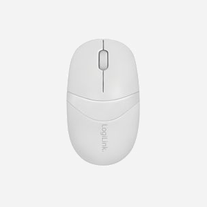 LogiLink ID0104W : Ensemble Clavier AZERTY et Souris Sans Fil USB 2.4 GHz, 1000 DPI, Allemand, Blanc - Portée 10m, Compatible PC/Serveur - Miniature 3
