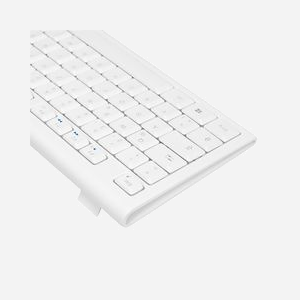 LogiLink ID0104W : Ensemble Clavier AZERTY et Souris Sans Fil USB 2.4 GHz, 1000 DPI, Allemand, Blanc - Portée 10m, Compatible PC/Serveur - Miniature 4