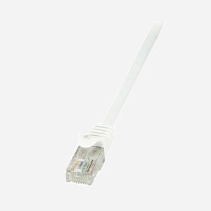 LogiLink CP2111U : Câble Réseau Cat.6 U/UTP 20m Blanc RJ-45 Mâle - RJ-45 Mâle, Contacts Cuivre, AWG 24/7, PVC, TIA/EIA-568-B