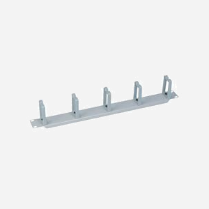 LogiLink OR104G Accessoire Rack 1U 19" (48.3cm) Gris, Profondeur 80mm, Conforme RoHS, Code SH 85389099