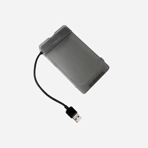 LogiLink AU0037 - Boîtier Externe USB 3.2 Gen 1 pour Disque Dur/SSD 2.5" SATA III (1.35mm - 9.5mm) - Gris - Compatible Windows/macOS - Miniature 2