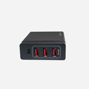 LogiLink PA0122 - Chargeur USB Universel 4 Ports USB 2.0, 5V, 72W, Protections Surtension/Surintensité/Surchauffe/Court-Circuit, 100-240V, Noir - Miniature 5