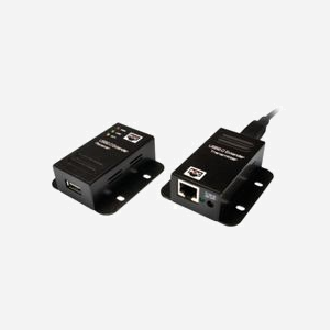 LogiLink UA0267 Adaptateur USB vers RJ-45 Femelle-Femelle, 50m, Noir, Cat5/5e/6, LED, 24V, Windows/macOS, 66x60mm (Pack de 2) - Miniature 2