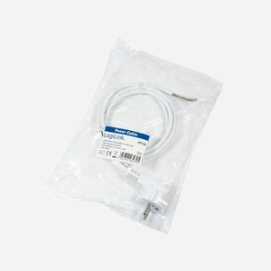 Câble d'alimentation LogiLink CP136, 1.5m, CEE 7/7 mâle coudé 90°, blanc, RoHS, connecteur courbe, Longueur 1.5 mètre - Miniature 3