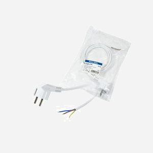 Câble d'alimentation LogiLink CP136, 1.5m, CEE 7/7 mâle coudé 90°, blanc, RoHS, connecteur courbe, Longueur 1.5 mètre - Miniature 4