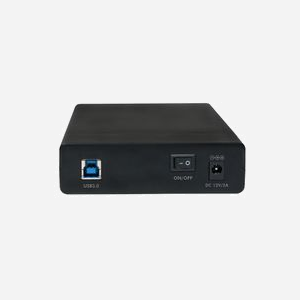 LogiLink UA0276 Boîtier HDD Externe 3.5" Noir, USB 3.2 Gen 1 (5 Gbit/s), SATA I/II/III, Alimentation Externe 12V/2A, Compatible Windows - Miniature 2