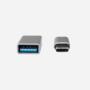 LogiLink AU0040 Adaptateur USB 3.1 C Mâle vers USB 3.0 A et Micro USB 2.0 Femelle, Boîtier Aluminium, Lot de 2 - Miniature 3